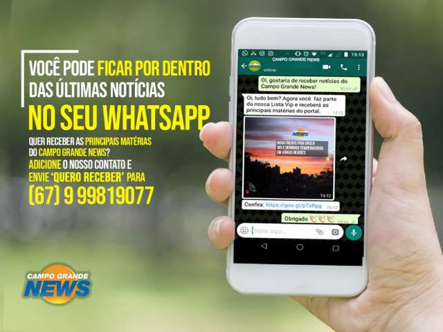 Fique bem informado: receba not&iacute;cias do Campo Grande News no Whatsapp