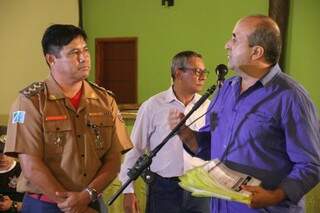 Prefeito de Bonito oficializa pedido de unidade dos Bombeiros para o município. (Foto:Divulgação)