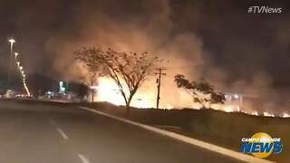 Estiagem e fogo: número de queimadas aumenta 87% em Campo Grande