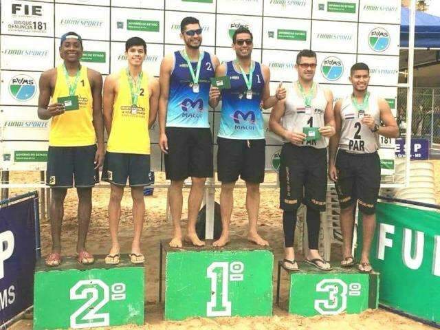 Campo-grandenses vencem etapa do Estadual de V&ocirc;lei de Praia