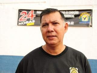 Presidente do Sindicato, Francisco diz que agentes vivem sob ameaça. (Foto: Rodrigo Pazinato)