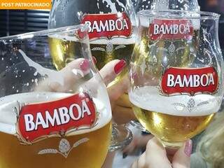 Cerveja Bamboa, brindando 2018 com crescimento surpreendente nas vendas. (Foto: Divulgação/ Bamboa)