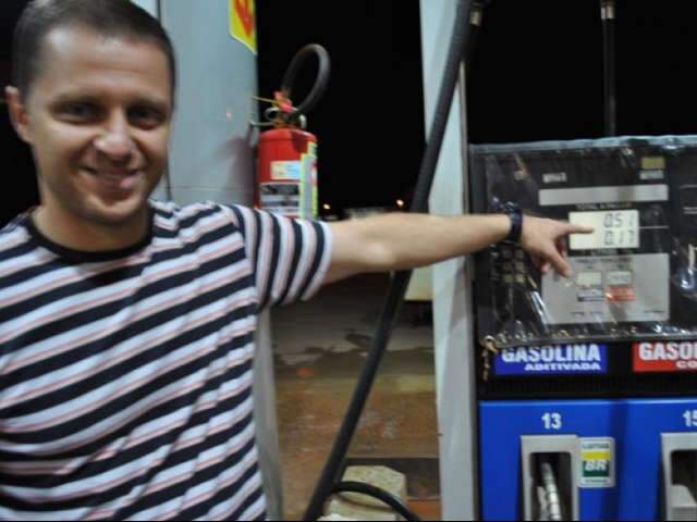 Chapad&atilde;o do Sul tamb&eacute;m tem protesto contra pre&ccedil;o dos combust&iacute;veis