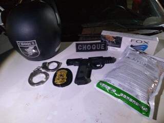 Choque prende trio e frustra transporte de cigarros e agrot&oacute;xicos