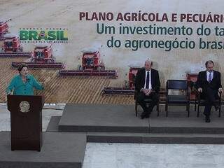 Valores do Plano Agrícola e Pecuário foram divulgados hoje pela presidente Dilma Rousseff (Foto: Antonio Araújo/Ministério da Agricultura)