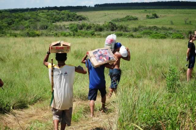 Falta recurso para plantar, se queixam Guarani-Kaiow&aacute;