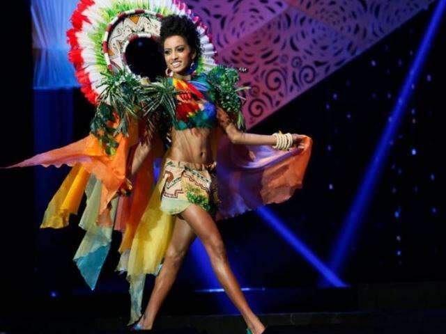 Karen Recalde leva o colorido do Pantanal ao Miss Brasil