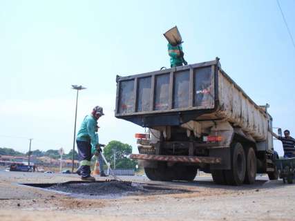 Campo Grande estará sem buracos até final de janeiro, diz Marquinhos