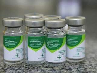 Trinta mil doses foram entregues às 72 unidades de saúde de Campo Grande (Foto: Marcos Ermínio)
