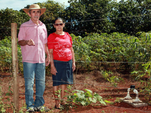  Espera de 40 anos, distrito de Coxim comemora chegada de &aacute;gua pot&aacute;vel 
