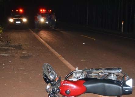 Morre segunda vítima de acidente com moto ocorrido na madrugada