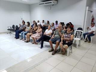 Pacientes a espera de atendimento no Hospital do Pênfigo (Foto: Divulgação)