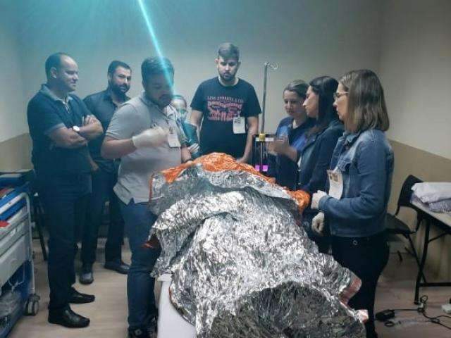 Equipe do Samu da Capital participa de curso no Hospital Albert Einstein