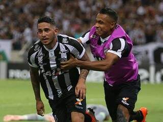Leandro Carvalho foi quem marcou marcou o gol da vitória do Ceará. (Foto: Divulgação/CSC/GazetaEsportiva)
