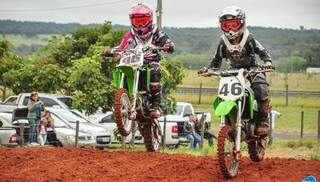 Etapa de motocross ocorre na cidade de Nova Alvorada do Sul (Foto: Divulgação/Femems)