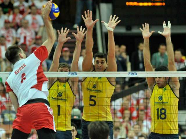  Por 3 sets a 2, Sele&ccedil;&atilde;o Brasileira de V&ocirc;lei perde para a Pol&ocirc;nia na Liga Mundial