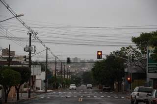 Domingo amanhece nublado na Capital, previsão é de chuvas isoladas ao longo do dia (Foto: Marcos Ermínio)