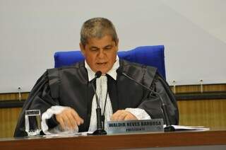 Waldir Neves mal assumiu a presidência do TCE e já encaminhou projeto ao Legislativo (Foto: Alcides Neto)