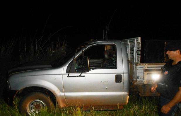 Caminhonete e agrot&oacute;xicos furtados de f&aacute;brica de celulose s&atilde;o recuperados 