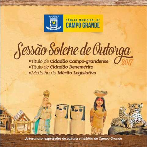 C&acirc;mara homenageia 84 pessoas em solenidade ao anivers&aacute;rio da Capital