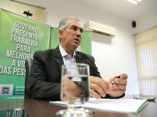 Governador do Estado, Reinaldo Azambuja (PSDB).
(Foto: Marcos Ermínio/Arquivo).