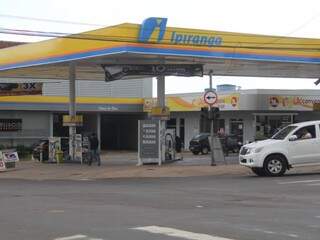 Posto de gasolina em Campo Grande (Foto: Marcos Ermínio/arquivo)