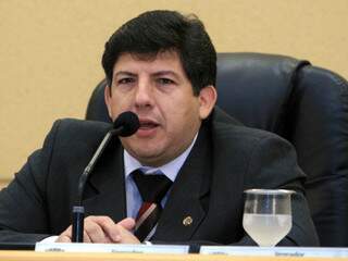 Vereador Lídio Lopes pode assumir vaga do deputado Paulo Duarte, que concorre à Prefeitura de Corumbá. (Foto: Divulgação)
