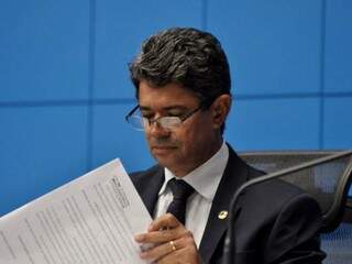 Deputado Rinaldo Modesto (PSDB), líder do governo na Assembleia Legislativa. (Foto: Luciana Nassar/ALMS).