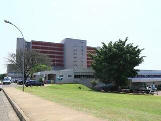 Hospital Regional de MS, em Campo Grande. (Foto: Marcos Ermínio/Arquivo).