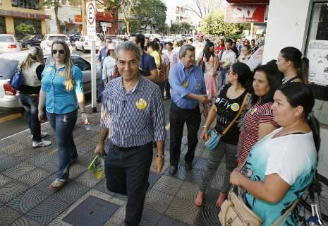 Candidato do PSDB, Reinaldo Azambuja quer políticas de proteção à mulher