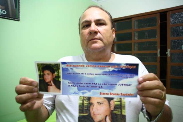 &ldquo;Queria sonhar com meu filho e dar um abra&ccedil;o nele&rdquo;, diz pai de Brun&atilde;o