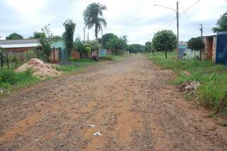 Rua onde Gisele foi morta pelo ex-marido, em 5 de abril do ano passado. (Foto: Simão Nogueira)
