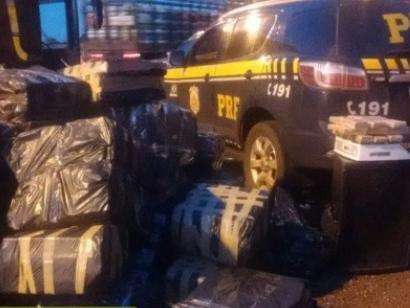 &Ocirc;nibus de banda que fez show em MS transportava 1 tonelada de maconha