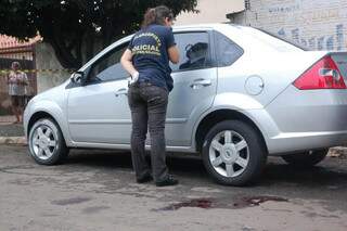 Eliane foi morta dentro do próprio carro. (Foto: Marcelo Victor/ Arquivo)