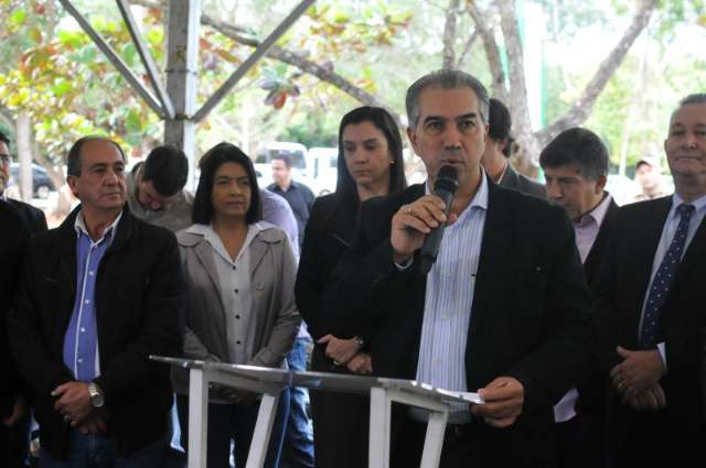 Reinaldo diz que far&aacute; nova doa&ccedil;&atilde;o de produtos em junho para atender munic&iacute;pios