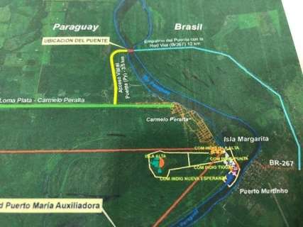 Com projeto definido, governo quer ponte sobre Rio Paraguai em 4 anos