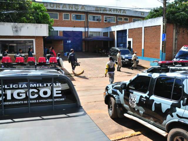  Cigcoe realiza pente-fino na Penitenci&aacute;ria de Seguran&ccedil;a M&aacute;xima na Capital