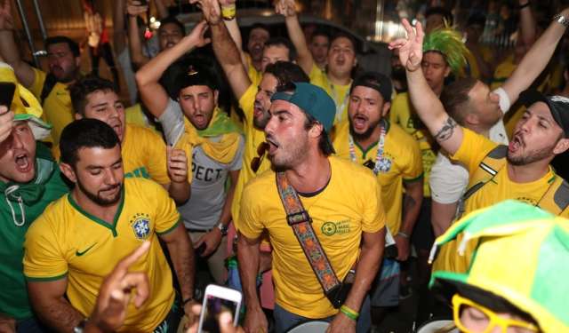 Desta vez n&atilde;o deu para a torcida mexicana nem nas arquibancadas