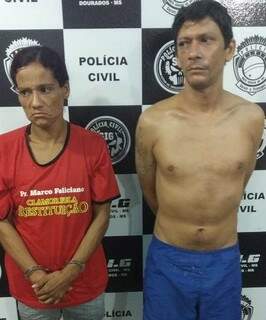 Magno e Vanessa são acusados de uma série de furtos em Dourados (Foto: Divulgação)