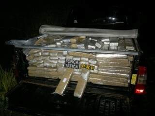 PRF apreende 800 quilos de maconha durante fim de semana 