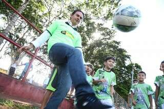 Marquinhos vai lançar projeto na área de futebol (Foto: Marcos Ermínio)