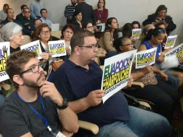 Ap&oacute;s confus&atilde;o, sess&atilde;o &eacute; suspensa e vota&ccedil;&atilde;o da &ldquo;Lei Harfouche&rdquo; &eacute; adiada