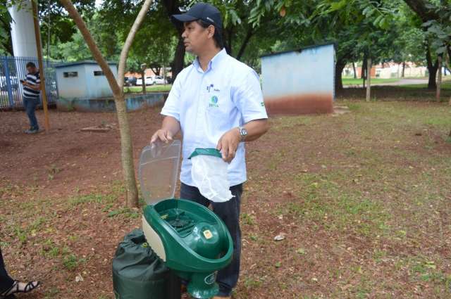 Chuva atrapalha desempenho de m&aacute;quina que engole Aedes, mas testes continuam 
