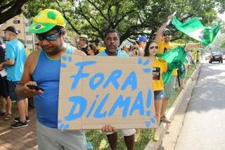 Protesto contra Dilma 
