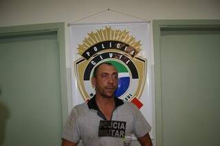 Cláudio foi preso e confessou o crime (Foto: Maycon Chavez/Caarapó News)
