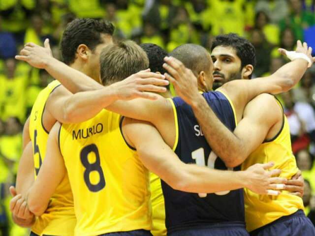  Brasil derrota o Canad&aacute; por 3 a 0 pela Liga Mundial de v&ocirc;lei
