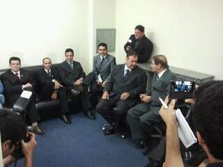 Bernal durante reunião na Câmara de Vereadores.(Foto: divulgação)