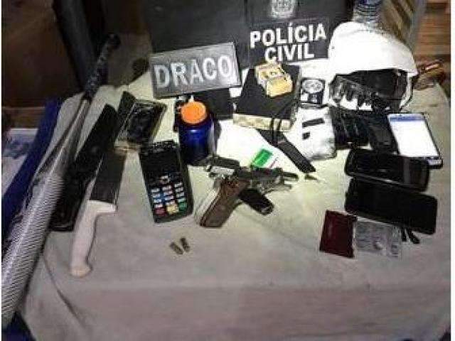 Opera&ccedil;&atilde;o do DF contra desvios de cargas cumpre mandado em Campo Grande