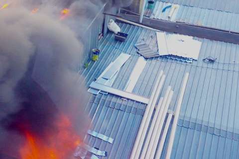 Vídeo reforça suspeita de incêndio provocado por solda; Veja imagens