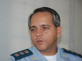 Comandante da PM, coronel Carlos Alberto David